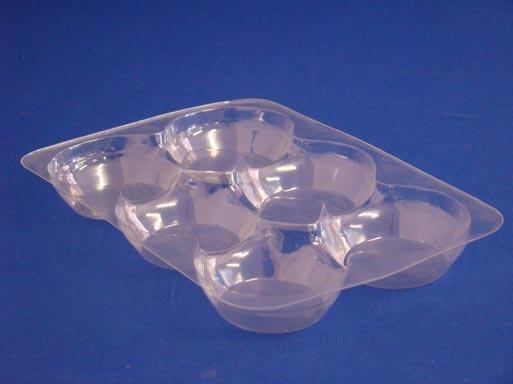 T2059-C 6 Cavity Open Tart Tray Container